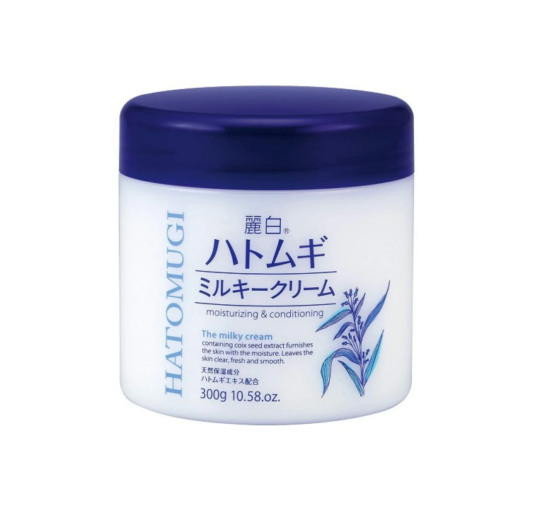 Hatomugi Moisturizing & Conditioning The Milky Cream 300g