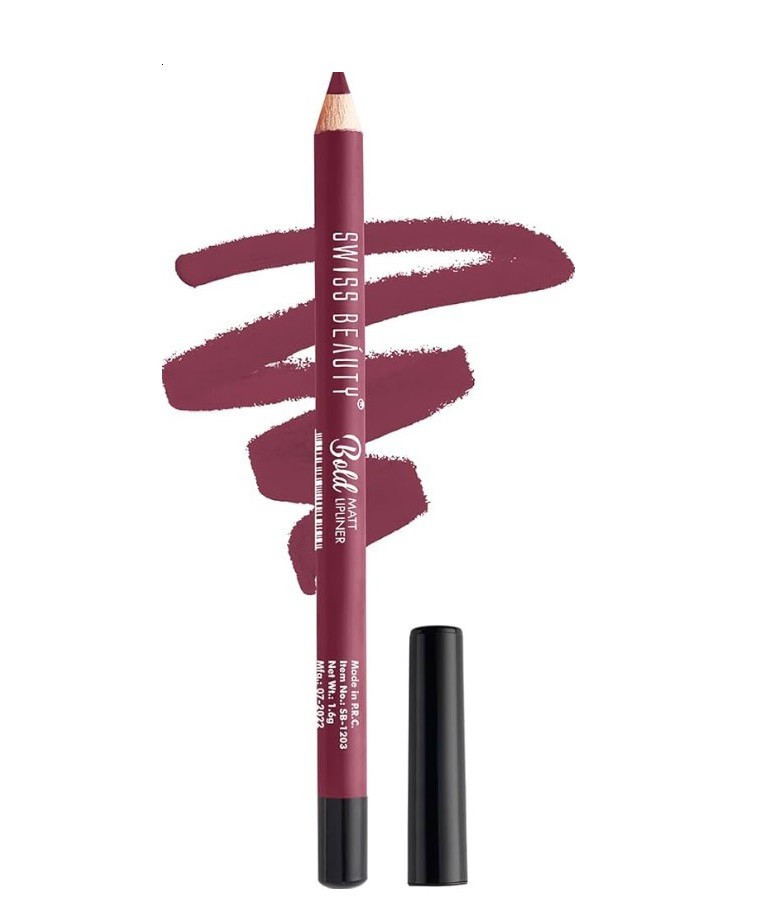 Swiss Beauty Bold Matt Lip Liner PURPLE -11