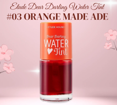 Etude Dear Darling Water Tint #03 Orange Made ade 9g