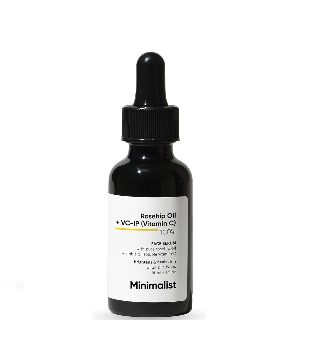 Minimalist Rosehip oil + VC-IP (Vitamin C) 100% Face Serum 30ml