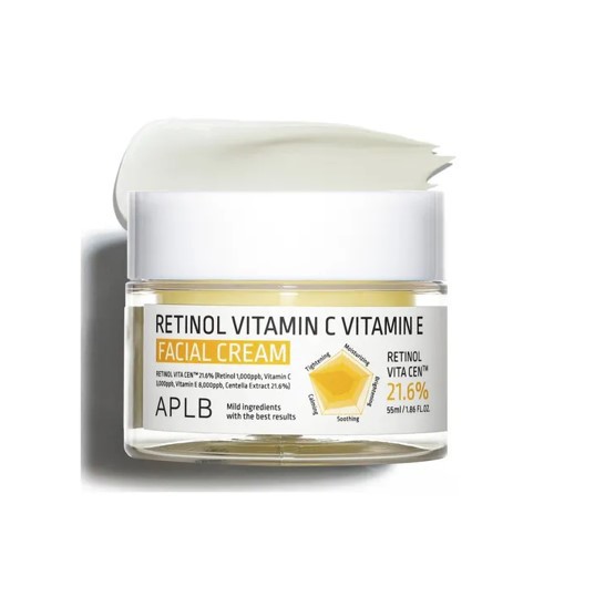 APLB Retinol Vitamin C Vitamin E Facial Cream 55ml