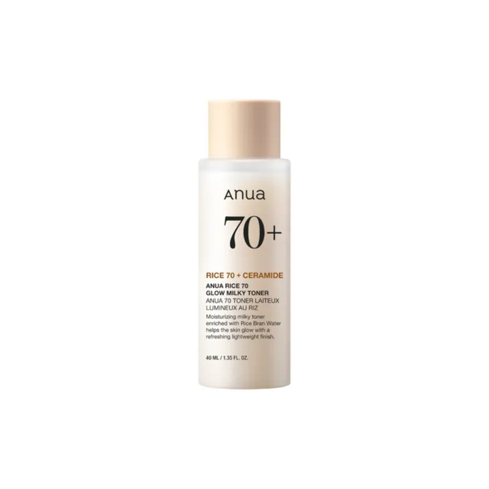 Anua Rice 70+ Glow Milky Toner 40ml