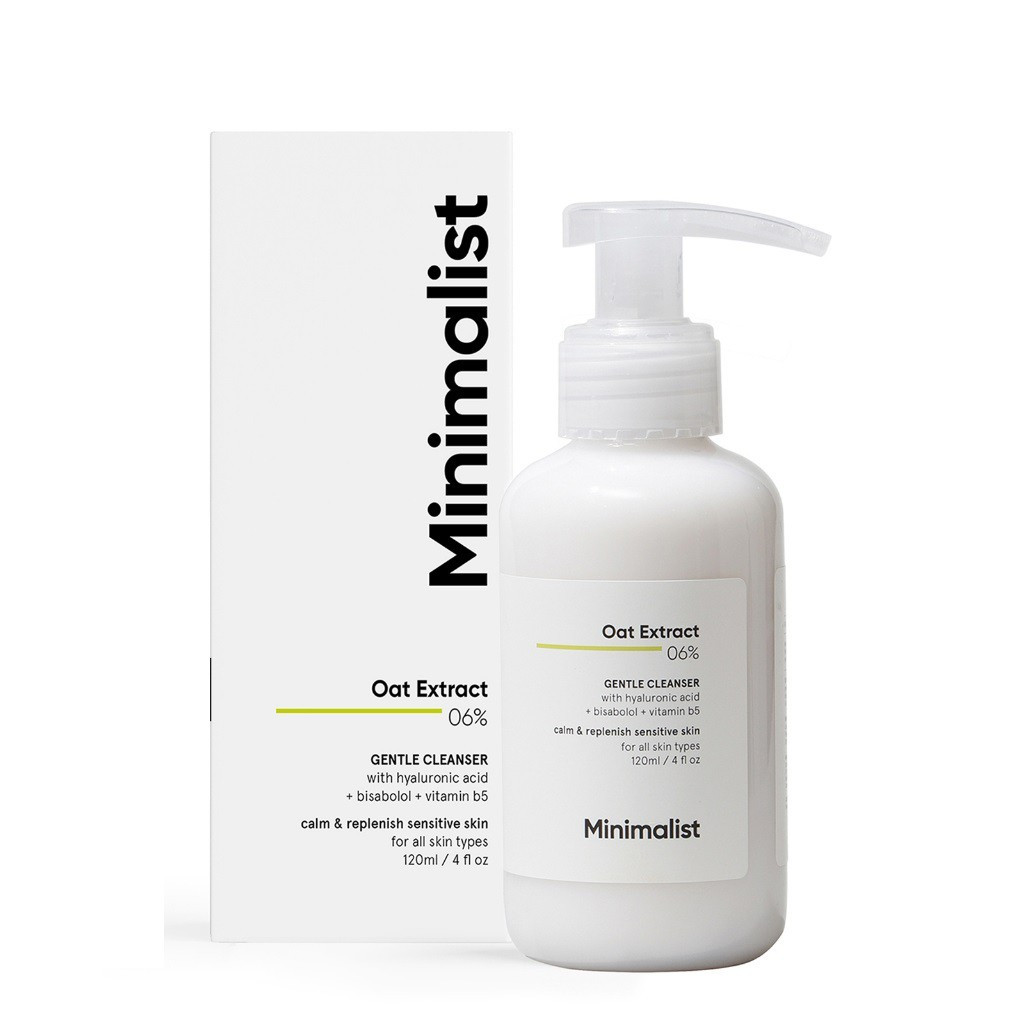 Minimalist Oat Extract 06% Gentle Cleanser 120ml