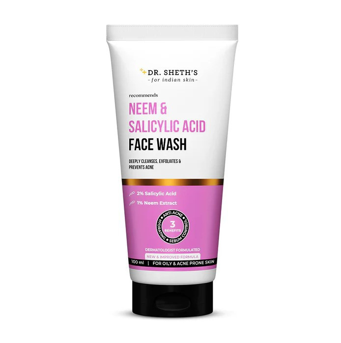 Dr. Sheth’s Neem & Salicylic Acid Face Wash - 100ml