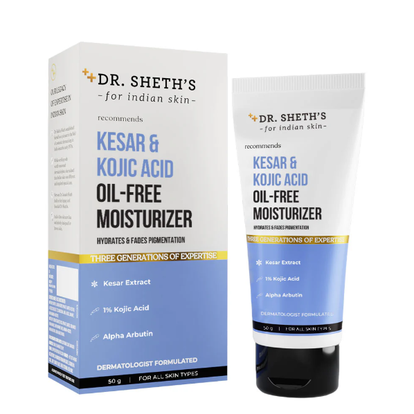 Dr. Sheth’s Kesar & Kojic Acid Oil Free Moisturizer 50g