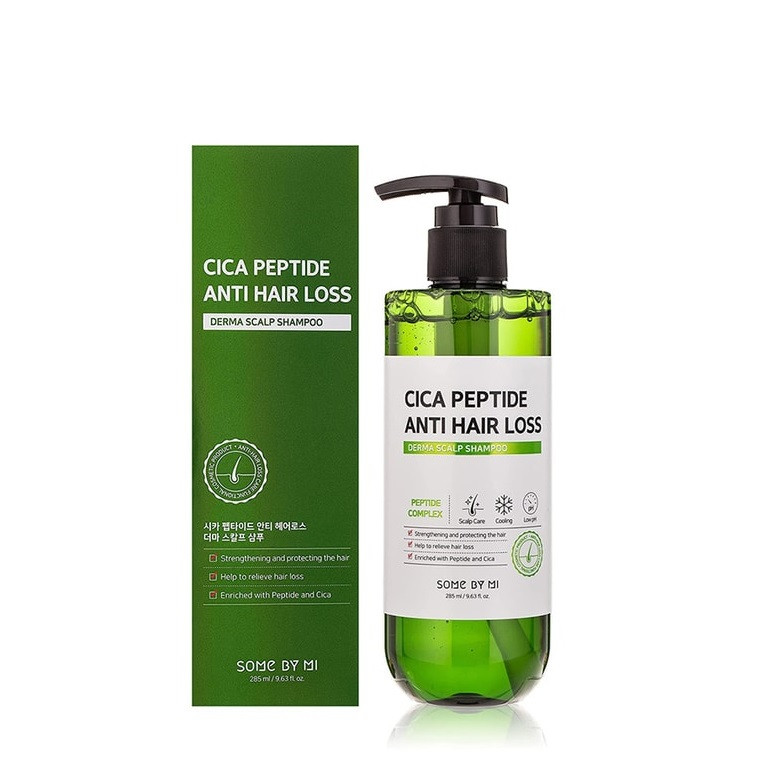 Some By Mi Cica Peptide Anti Hair Loss Derma Scalp Shampoo 285ml