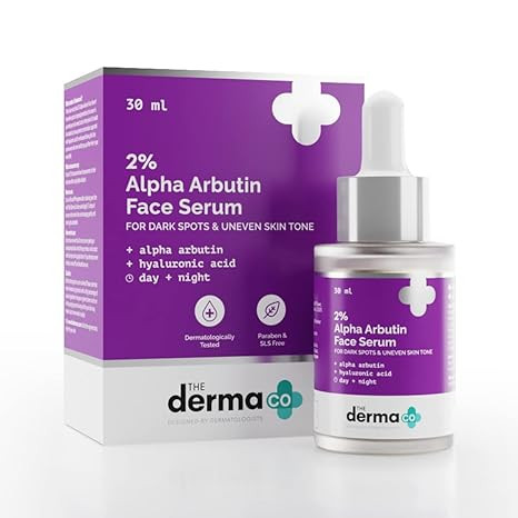The Derma Co 2% Alpha Arbutin Face Serum 30ml