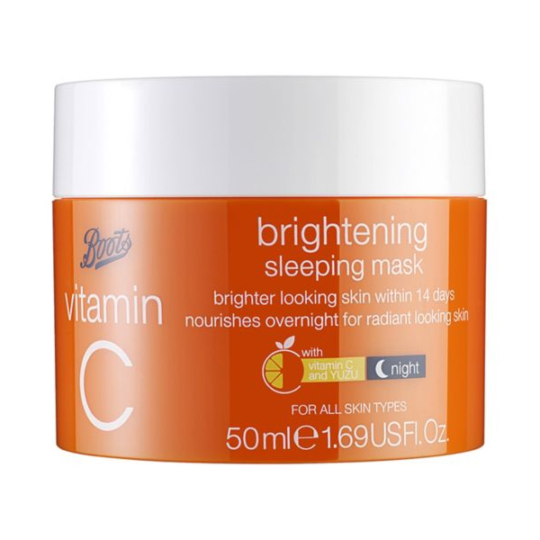 Boots Vitamin C Brightening Sleeping Mask