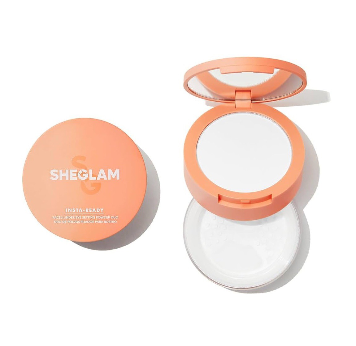 Sheglam Insta-Ready Face & Under Eye Setting Powder Duo Bubblegum