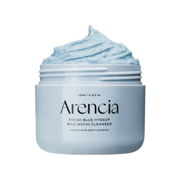 Arencia Blue Hyssop Rice Mochi Cleanser 120g