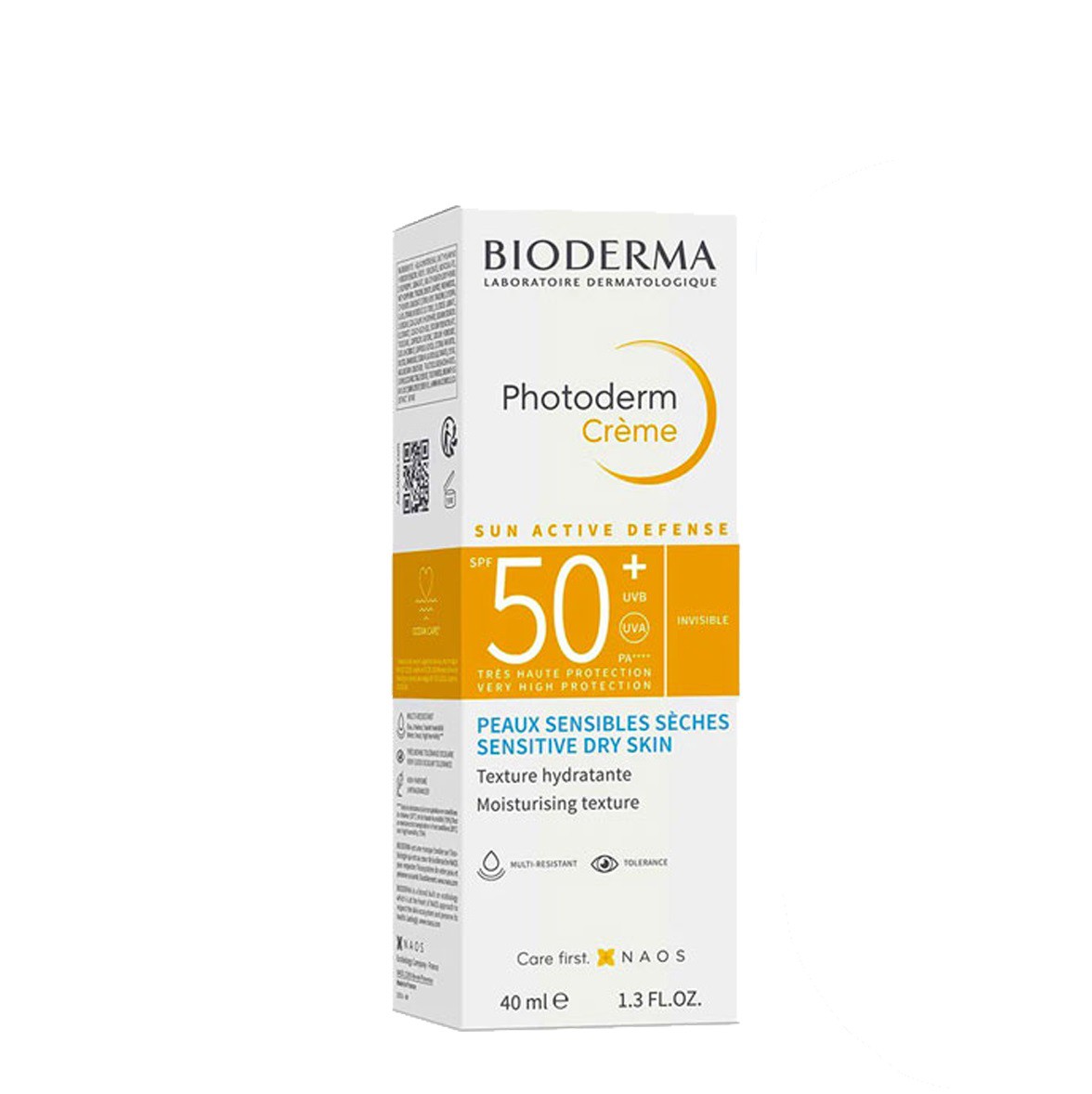 Bioderma Photoderm Creme SPF 50+ For Sensitive Dry Skin 40ml (Invisibile)