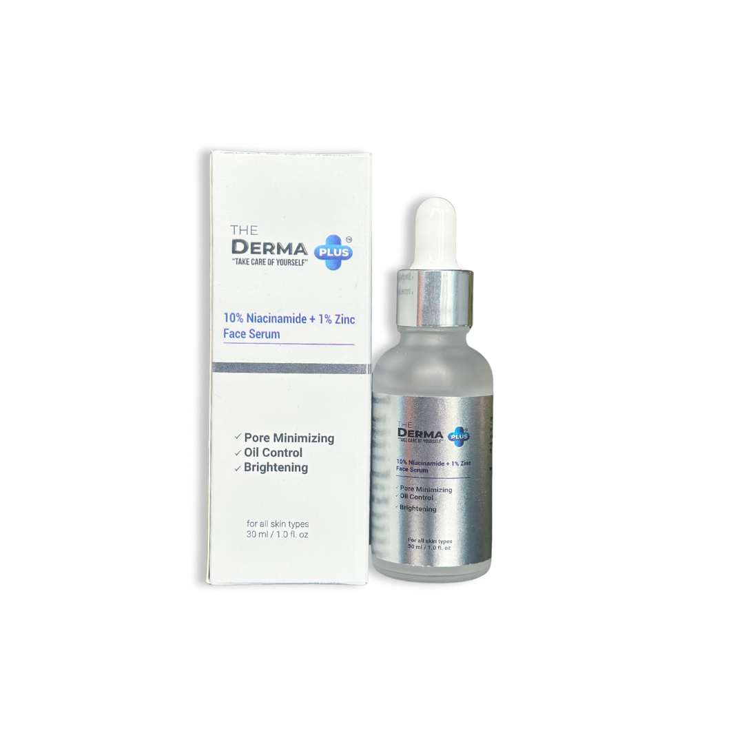 The Derma Plus 10 % Niacinamide +1% Zinc Face Serum 30 Ml