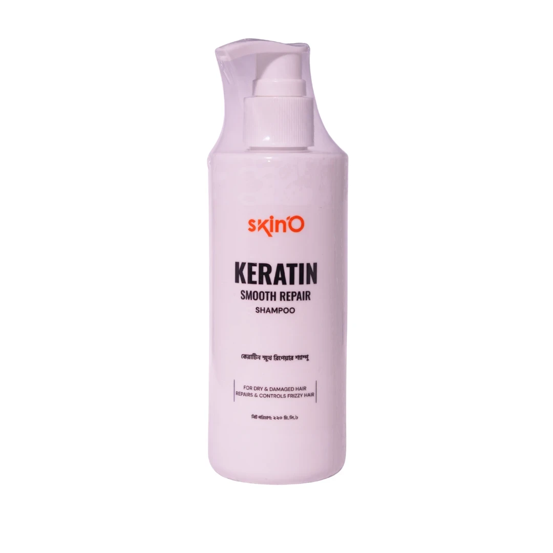 skinO Keratin Smooth Repair Shampoo 220ml