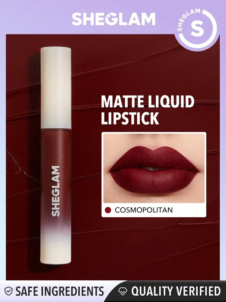 Sheglam Matte Allure Liquid Lipstick Cosmopolitan