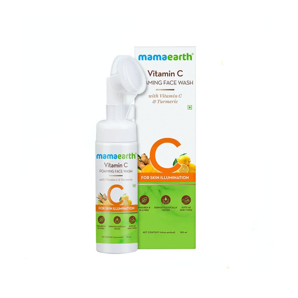 Mamaearth Vitamin C Foaming Facewash 150ml