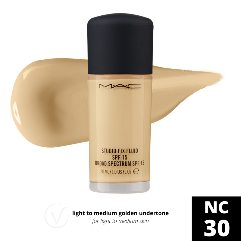 MAC Studio FiX Fluid SPF 15 Foundation NC30 30ml
