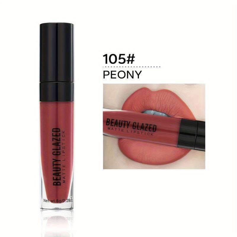 Beauty Glazed Matte Lipstick Peony -105