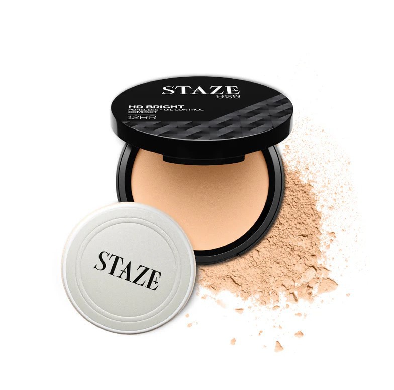 STAZE 9to9 HD Bright Compact (228C Latte) 9g