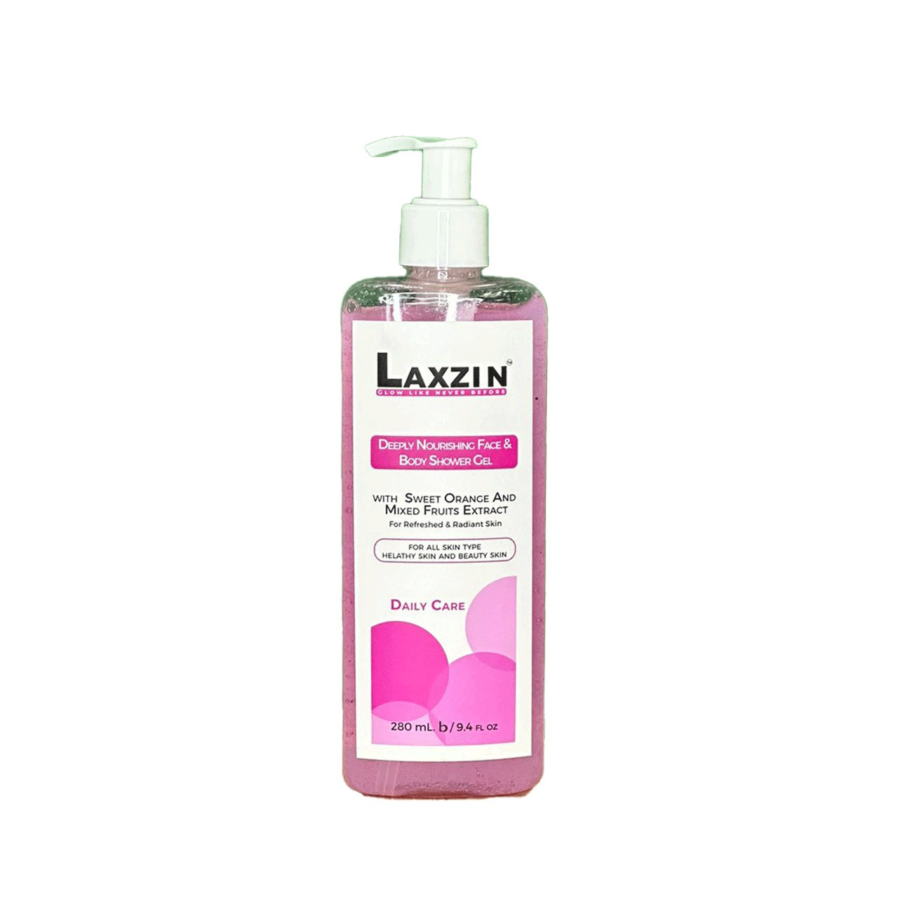 Laxzin Deeply Nourishing Face & Body Shower Gel 280ml