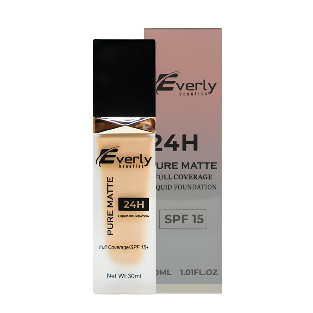 Everly Beauties Pure Matte Full Coverage Concealer & Corrector (Ivory)