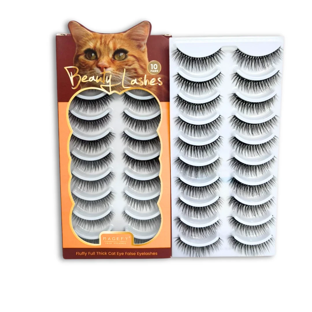 MAGEFY 10 Pair Eyelashes