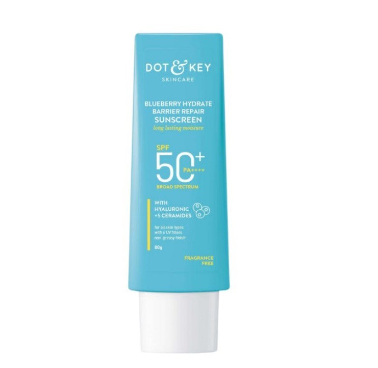 Dot & Key Blueberry Hydrate Barrier Repair Sunscreen SPF 50+ PA++++ - 50g