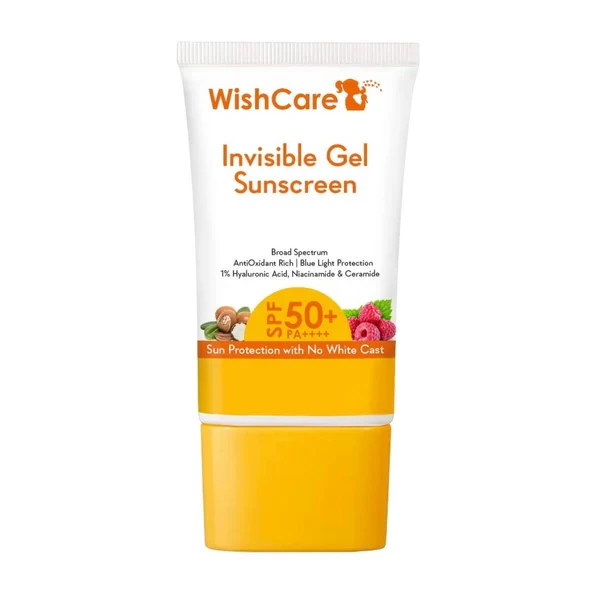 Wishcare Invisible Gel Sunscreen SPF50 | 50g