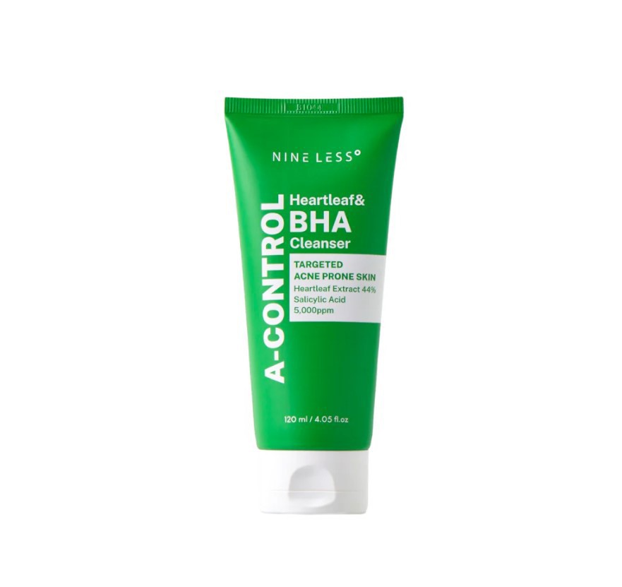 Nine Less A-Control Heartleaf & BHA Cleanser 120ml