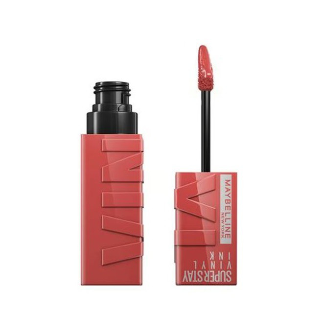 Maybelline Super Stay Vinyl Ink Long-Wear Liquid Lipstick (15-PEACHY) 4.2 ml