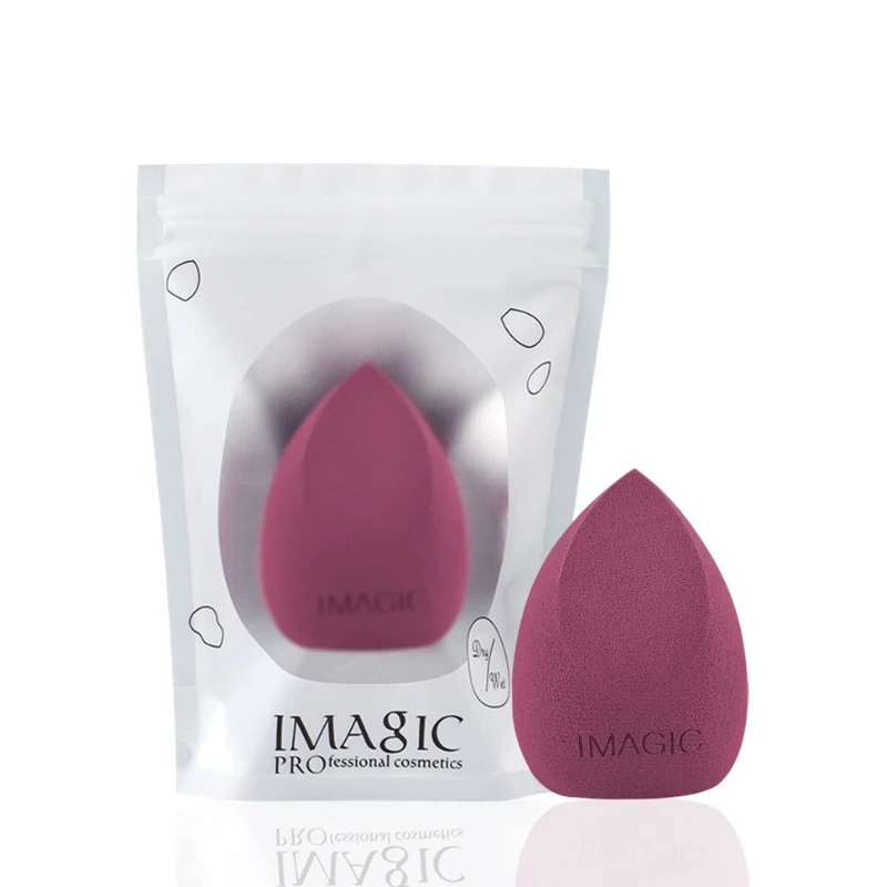 IMAGIC PROfessional Cosmetics Makeup Sponge Burgundy