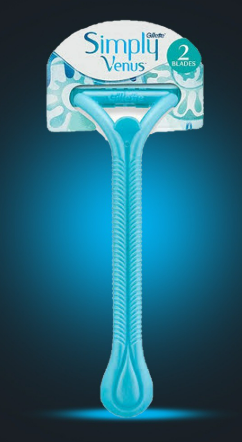 Gillette Simply Venus 2 Disposable Razor For Women 1Pcs