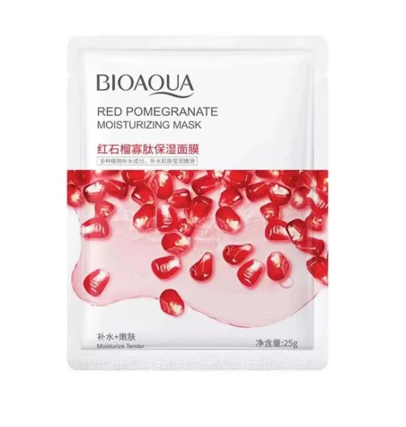 Bioaqua Red Pomegranate Moisturizing Sheet Mask 25g