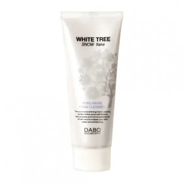 Dabo White Tree Snow Flake Pure White Foam Cleanser 150ml