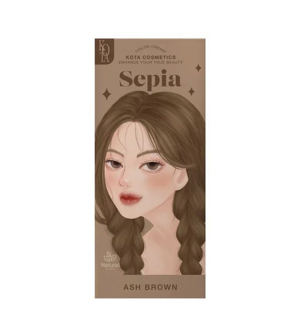 Kota Cosmetics Hair Color - Sepia