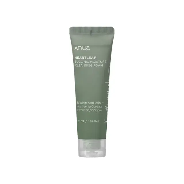 Anua Heartleaf Succinic Moisture Cleansing Foam 25ml