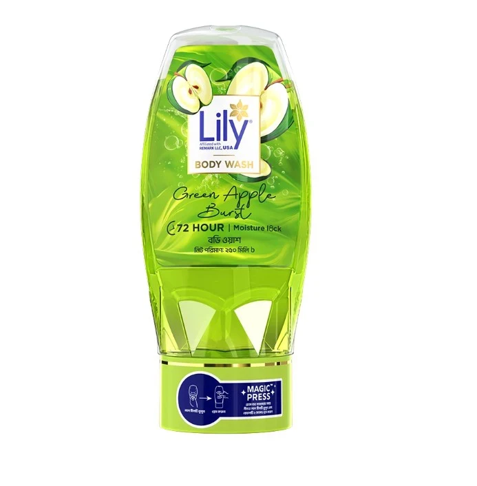 Lily Green Apple Burst Body Wash 250ml