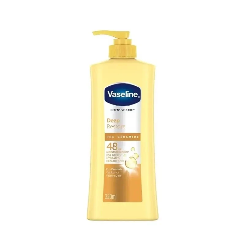 Vaseline Intensive Care Deep Restore Body Lotion 300ml (YELLOW)