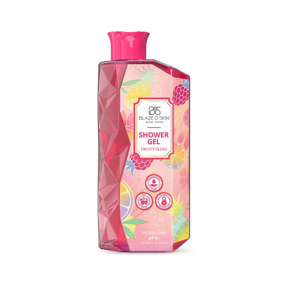 Blaze O Skin Shower Gel Fruity Fling 250ml