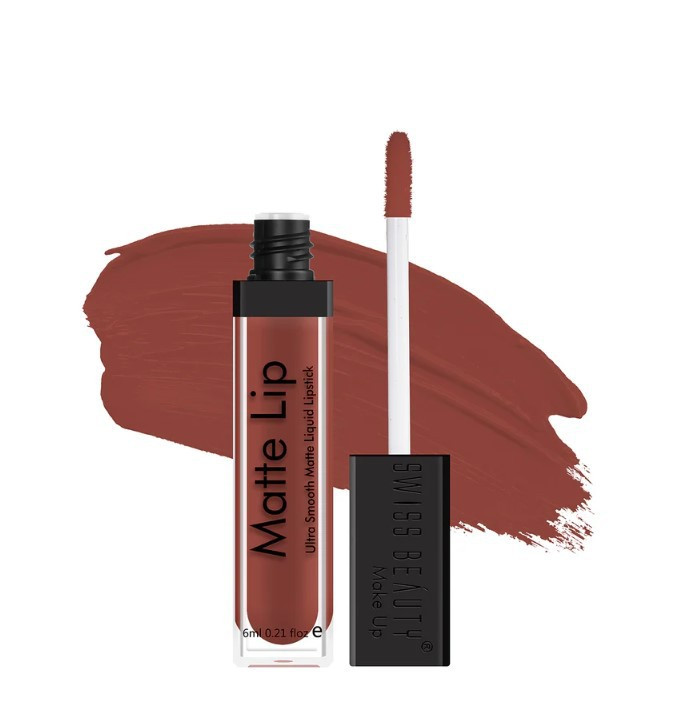 Swiss Beauty Matte Lip Liquid Lipstick- 03