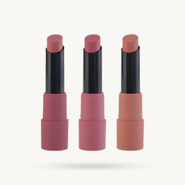 Mars 3 Matte Box Lipstick (Peaches and Nudes-02) 3.2gX3