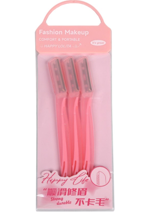 LMLTOP Fashion Makeup 3 razor Set