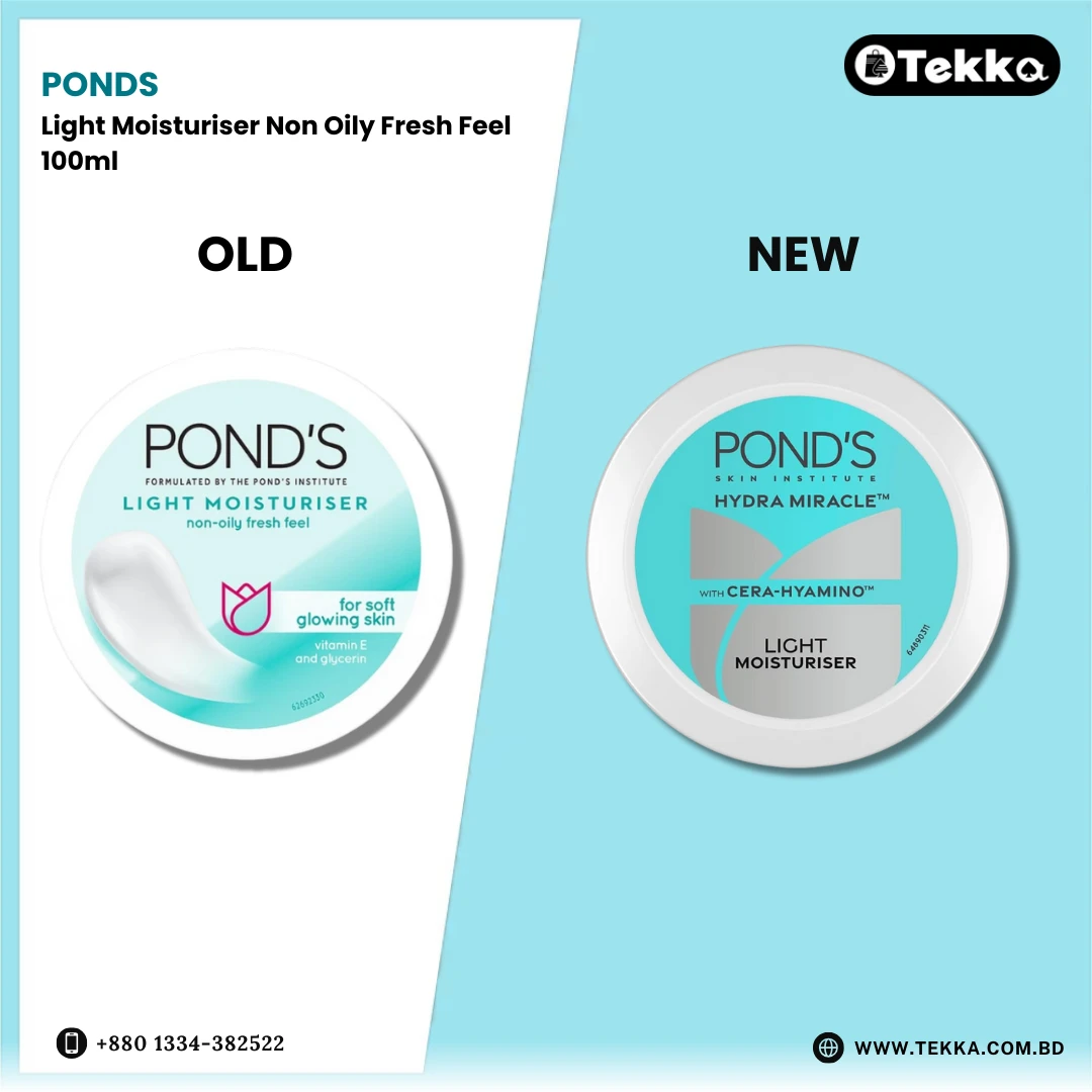Ponds Light Moisturiser Non Oily Fresh Feel 100ml