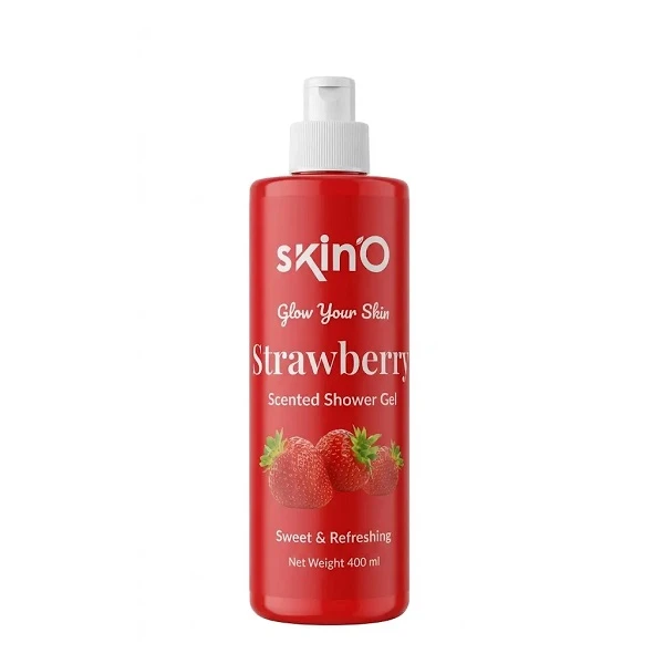 Skino Strawberry Scented Shower Gel 400ml