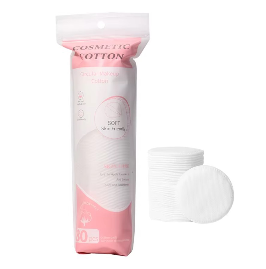 LMLTOP Cosmetic Skin Friendly Soft Cotton Pads 80pcs