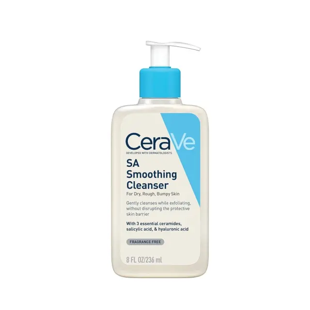 CeraVe SA Smoothing Cleanser 236ml (UK Version)