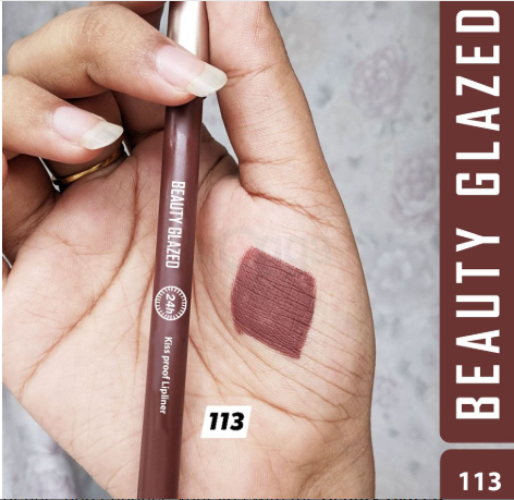 Beauty Glazed Lively Waterproof & Long Lasting Lip Liner B113 Cinnamon 0.6g
