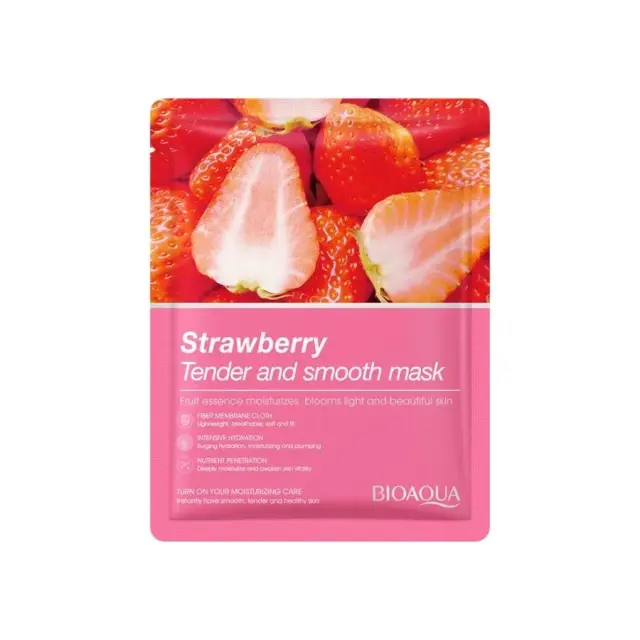Bioaqua Strawberry Sheet Mask 25ml