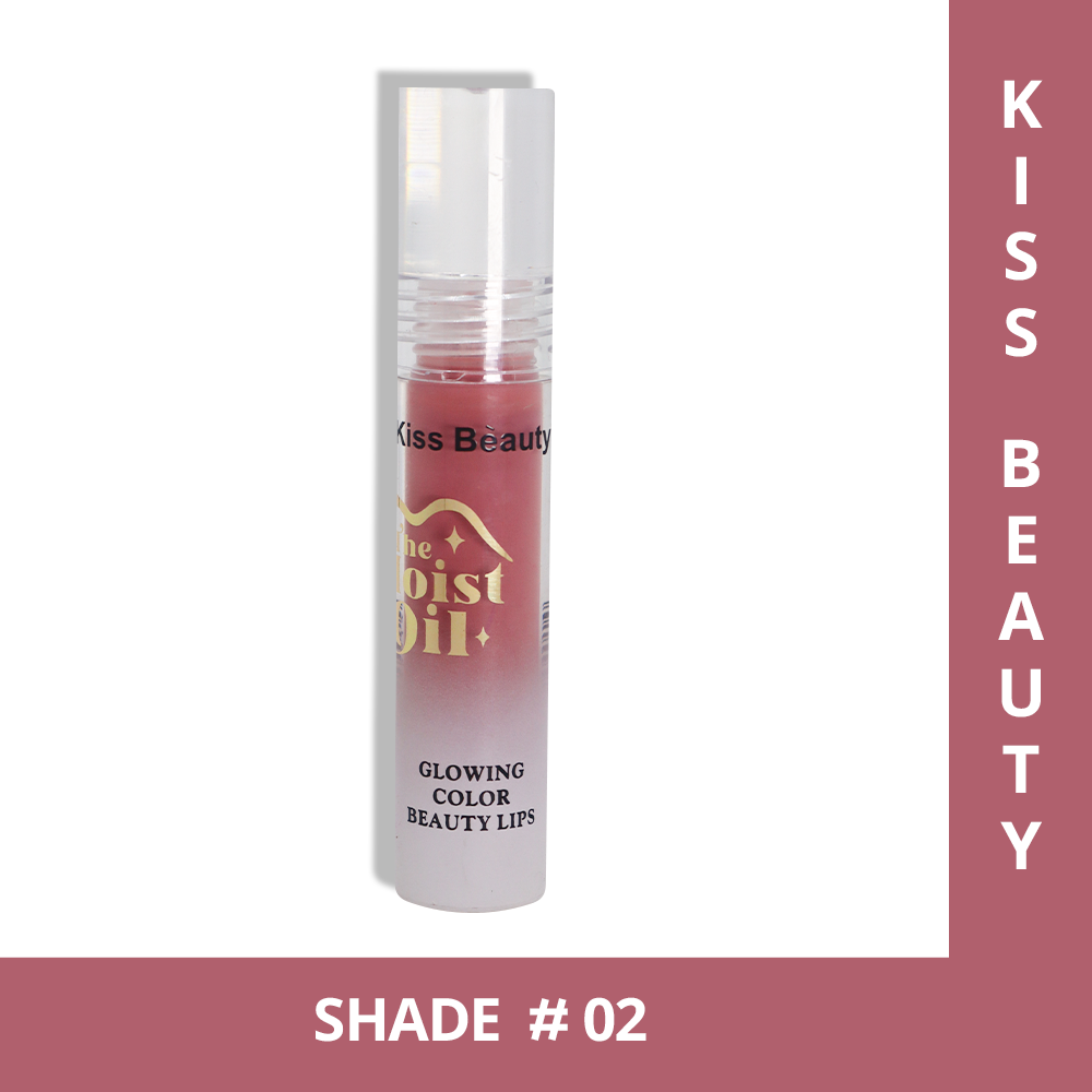Kiss Beauty The Moist Oil Lipgloss (Shade 02)