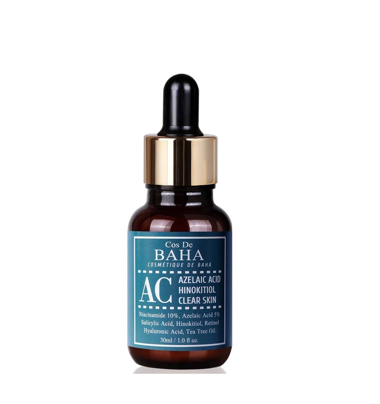 Cos De BAHA Alcohol Free Acne Treatment Intensive Facial Serum (AC) 30ml