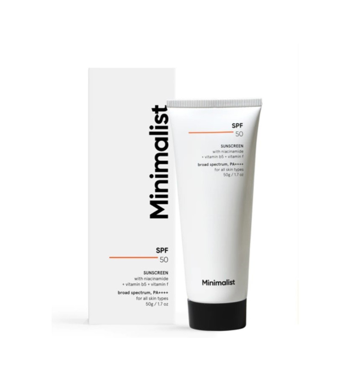 Minimalist SPF 50 Sunscreen 50g